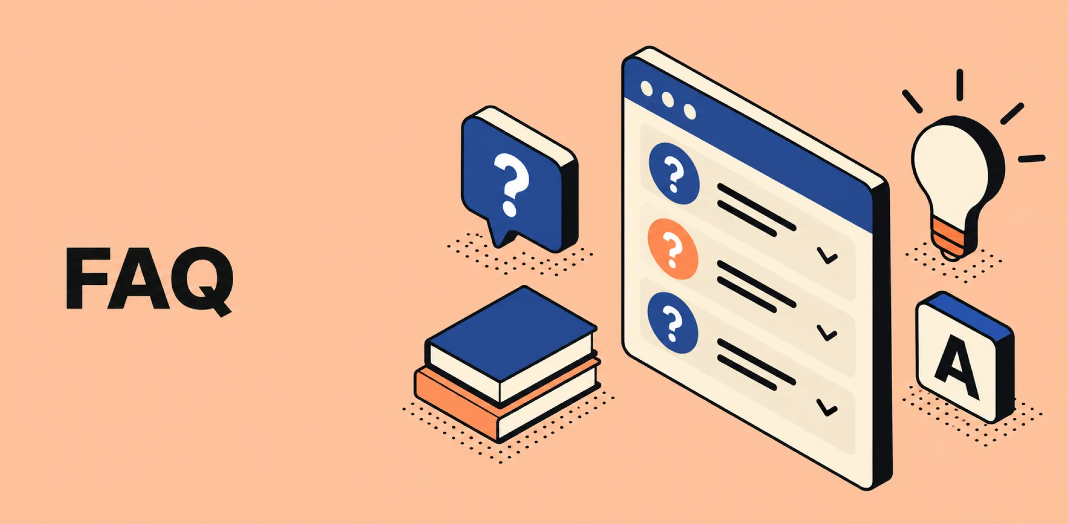 Featured image for an article about FAQ