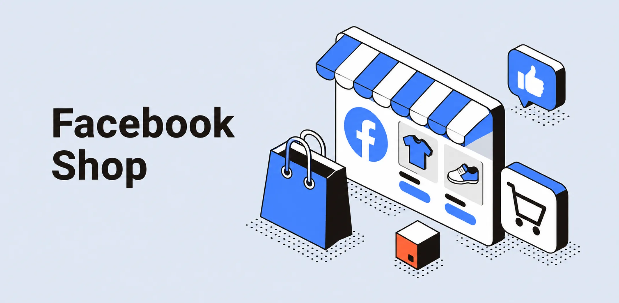 Featured image for an article about Facebook Shop
