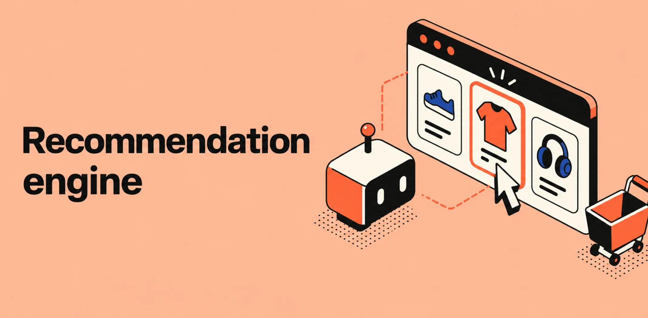 Featured image for an article about a recommendation engine