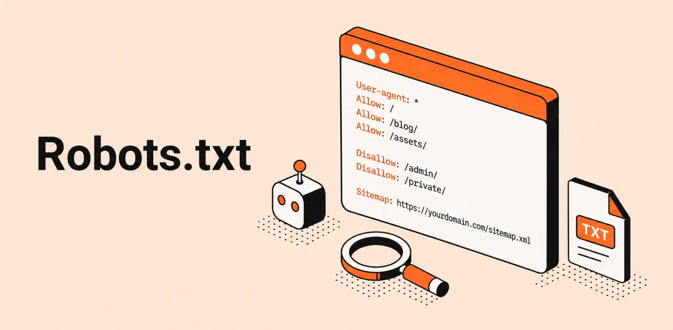 Featured image for an article on Robots.txt