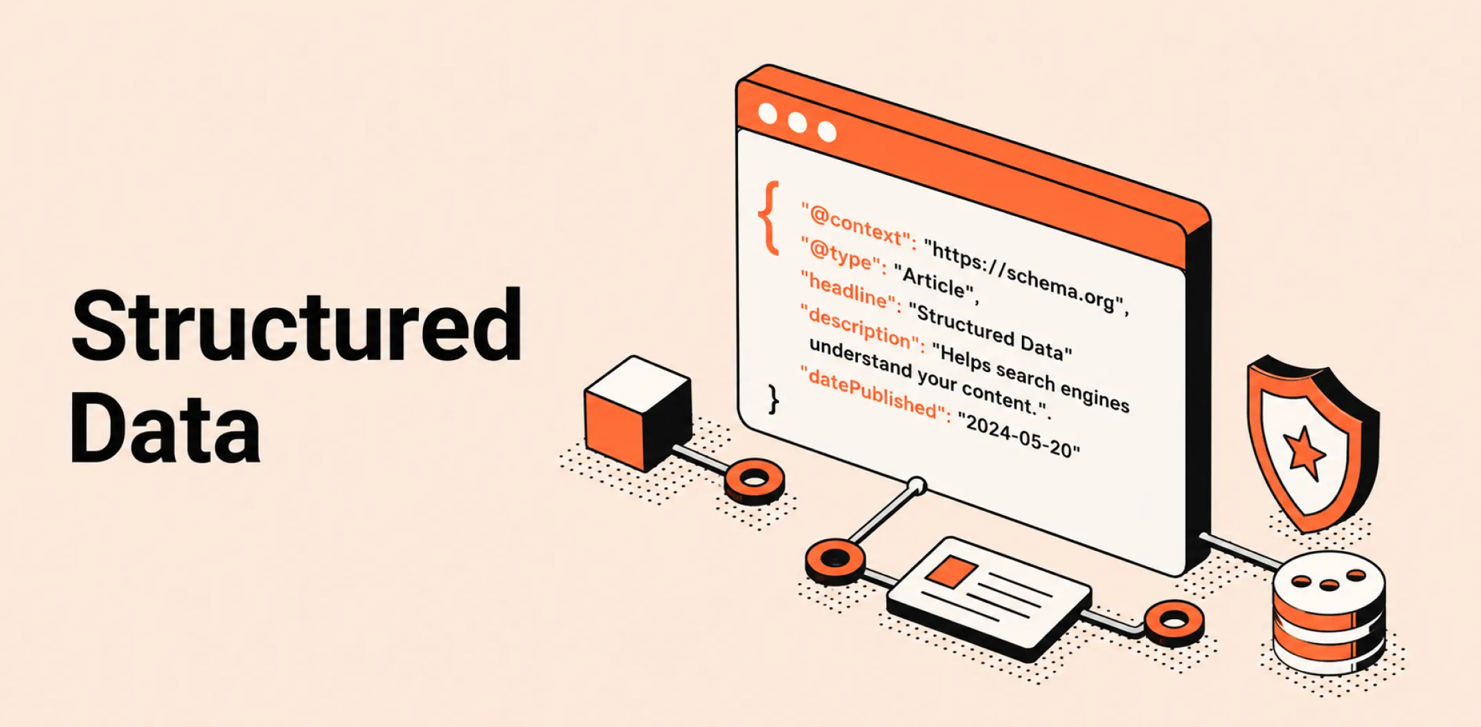 Featured image for an article about structured data