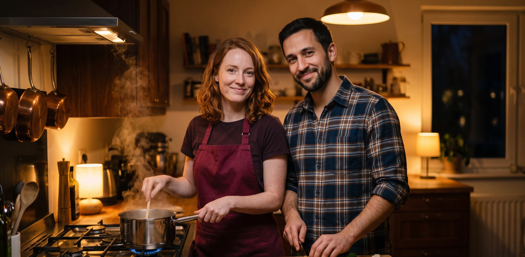 a couple deciding on a joint investment account