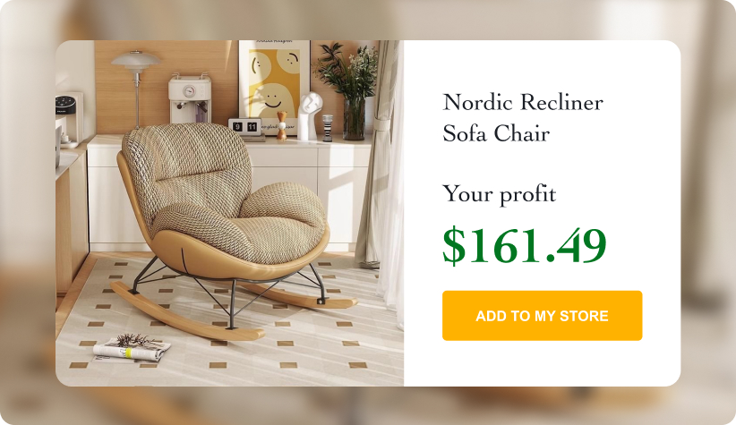 Nordic Recliner Sofa Chair