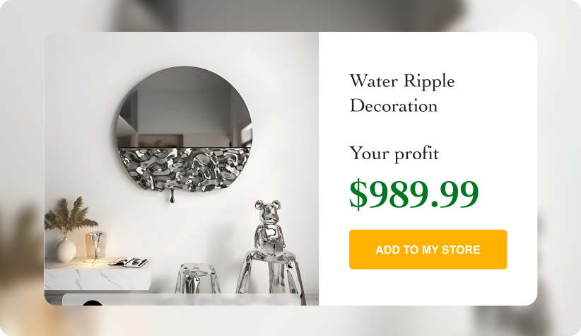 Water Ripple Decoration