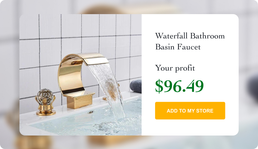 Waterfall Bathroom Basin Faucet