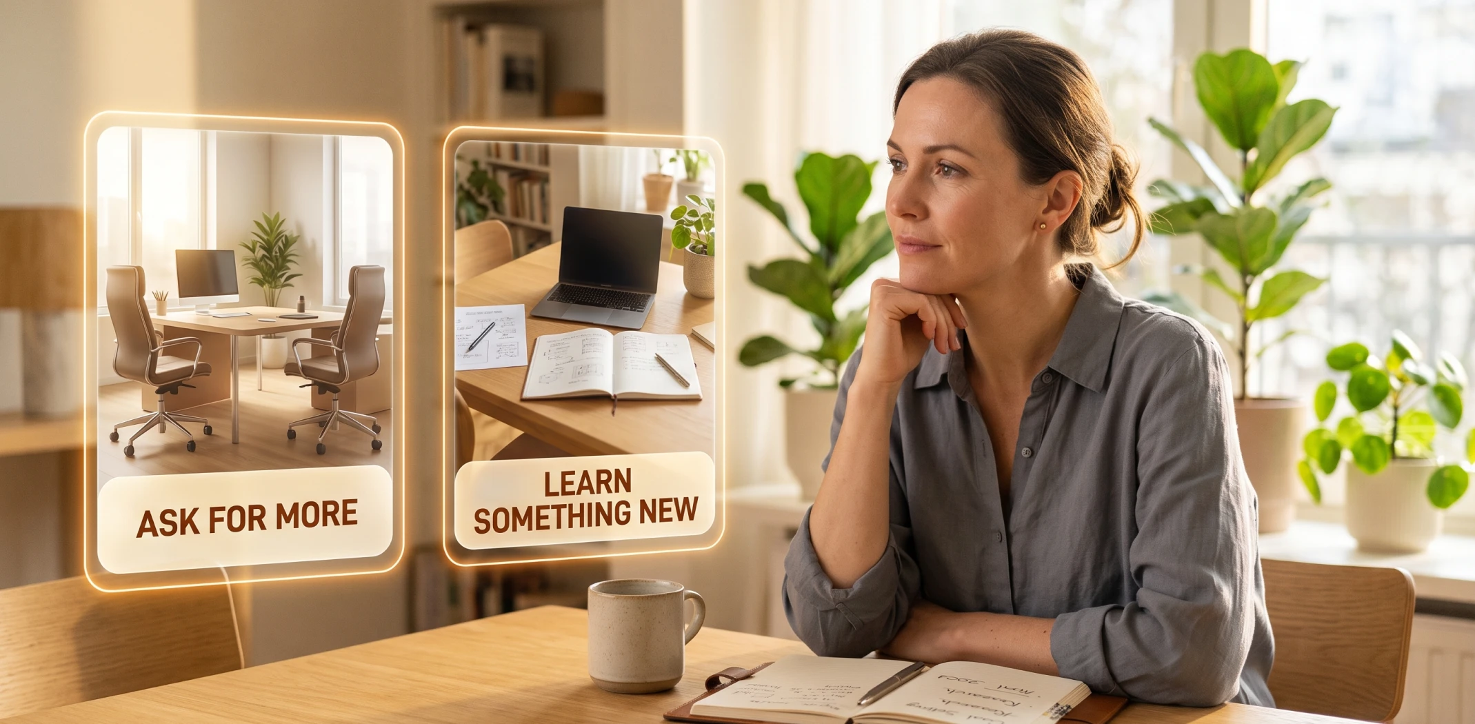 choosing between a raise and a new skill