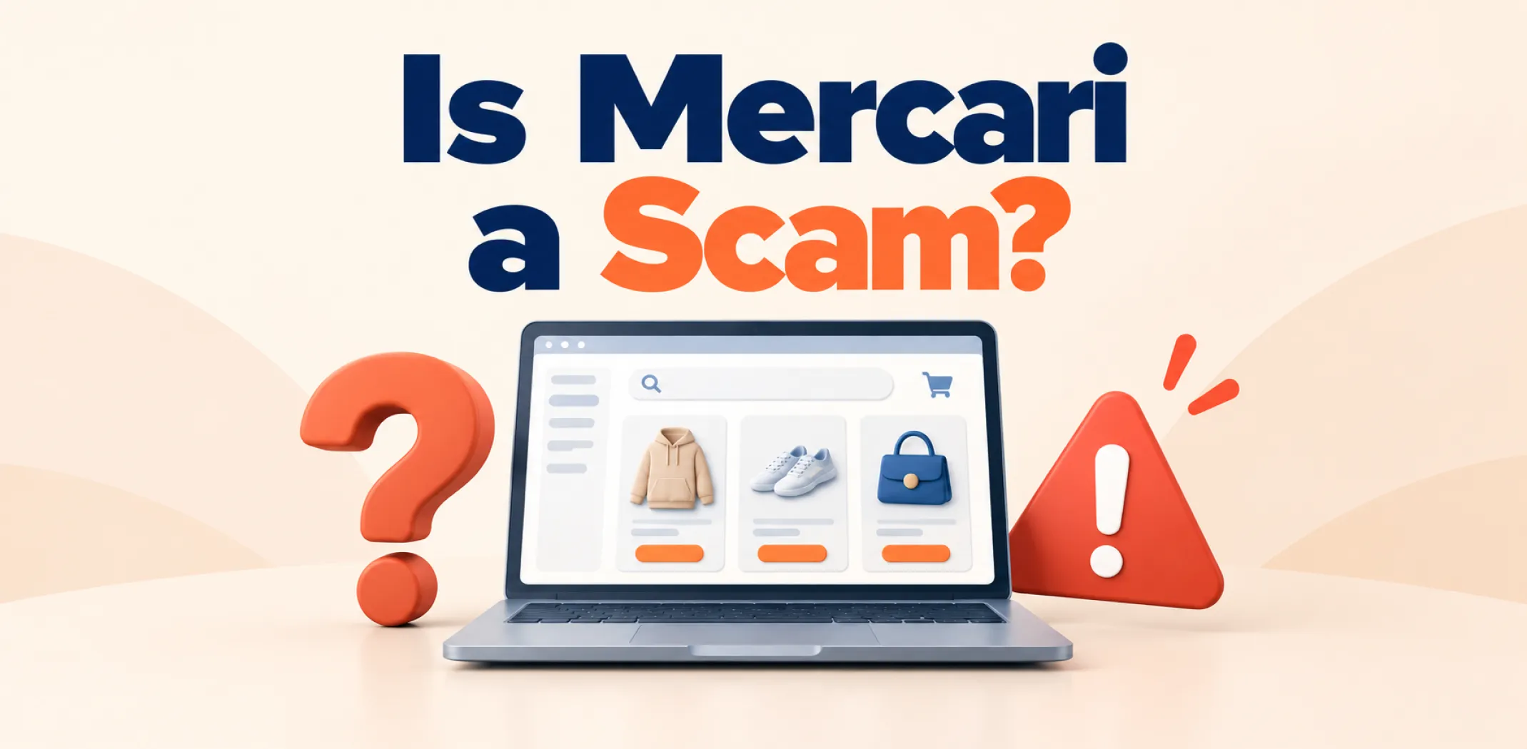 Featured image for an article revealing whether Mercari is a scam