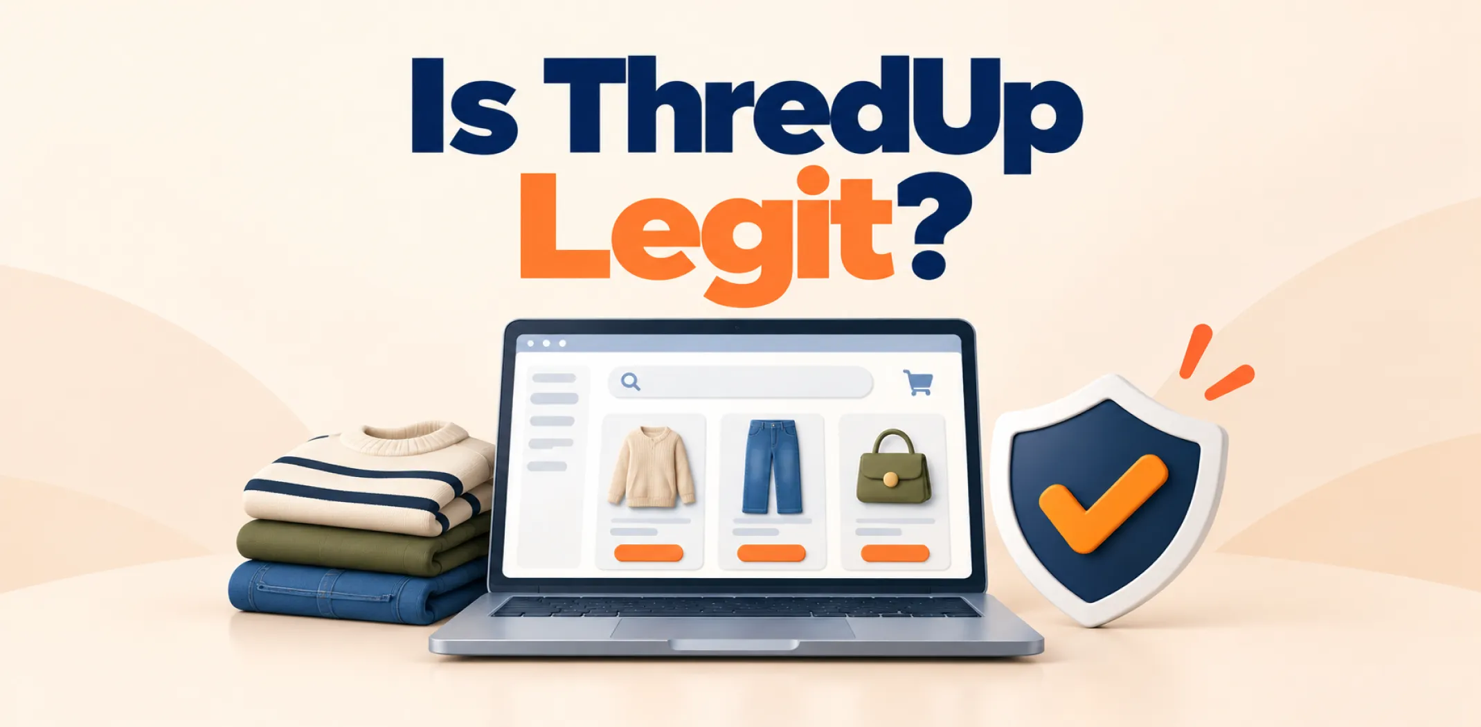 Featured image for an article revealing whether ThredUp is legit