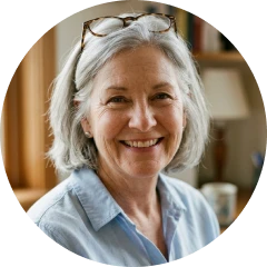 older woman who found a legit remote billing job