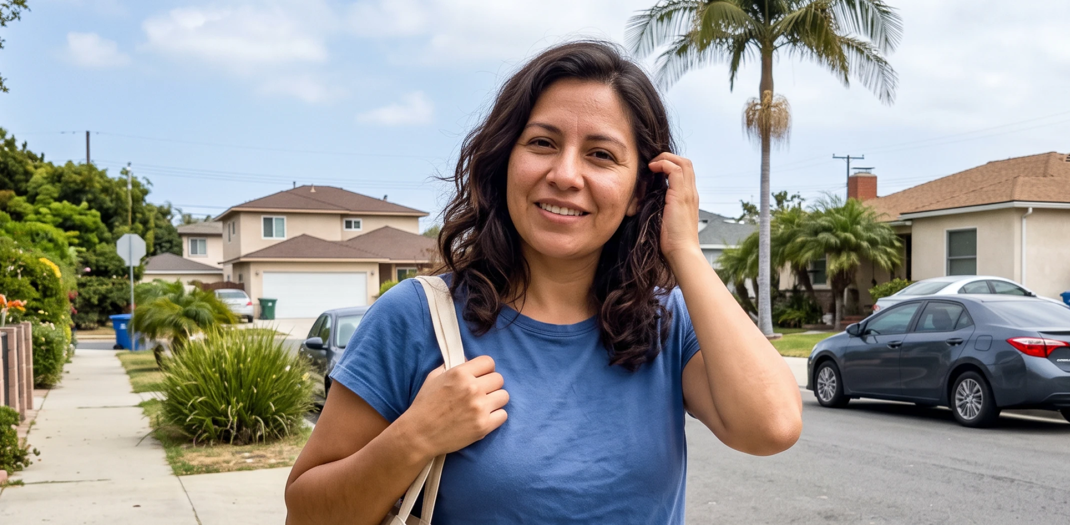 a mom working a fully remote admin job from home