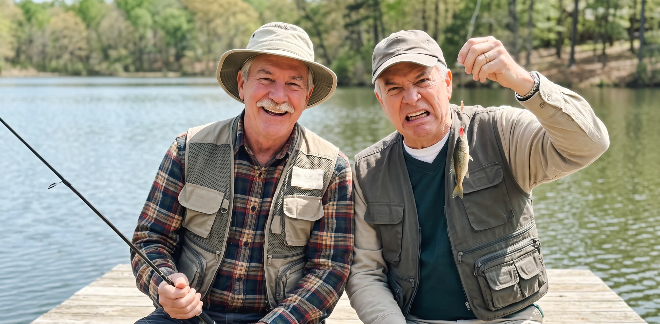 a retiree couple reviewing a retirement income plan with a spending range